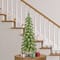 3ft. Pre-Lit Alpine Pencil Artificial Christmas Tree, Clear Lights